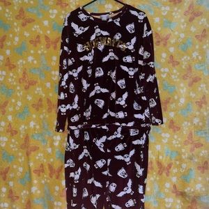 Harry Potter Hogwarts Sleepwear Set